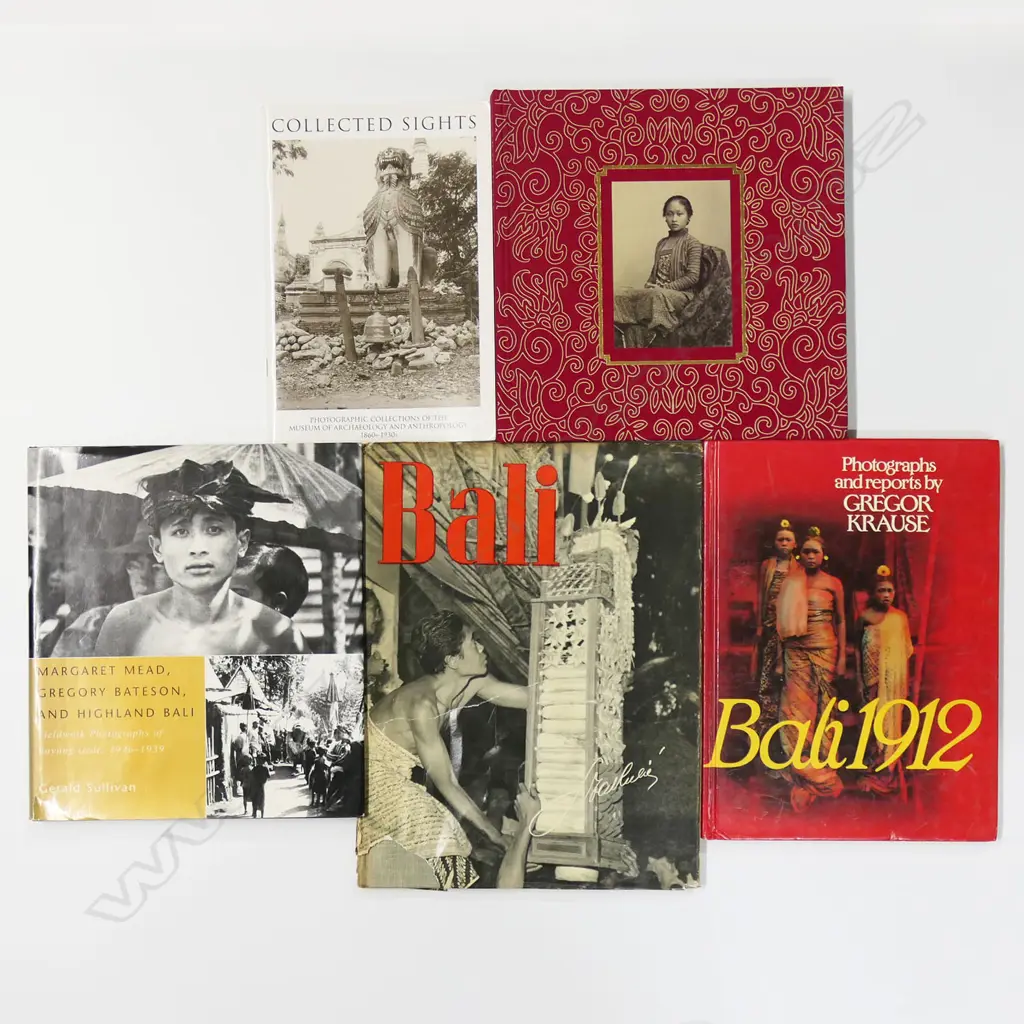 FIVE PUBLICATIONS: PHOTOGRAPHS OF BALI Image 1++